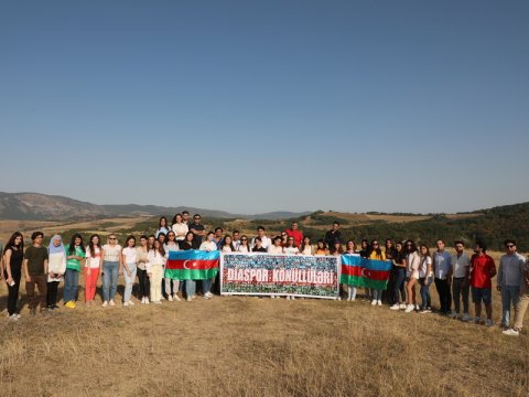 Diaspor könüllülərinin Şuşaya səfəri başa çatıb