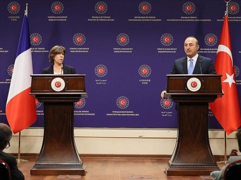 Türkiyə və Fransa XİN başçıları Qarabağı müzakirə edib