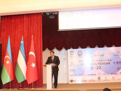 Azərbaycan-Türkiyə-Özbəkistan İş Adamları Birliyinin açılışı olub