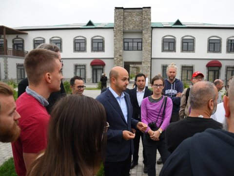 Xarici səyyahlar Zəngilanda - FOTOLAR