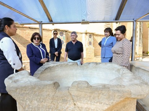 Parlament sədrləri Səmərqənddə - FOTOLAR