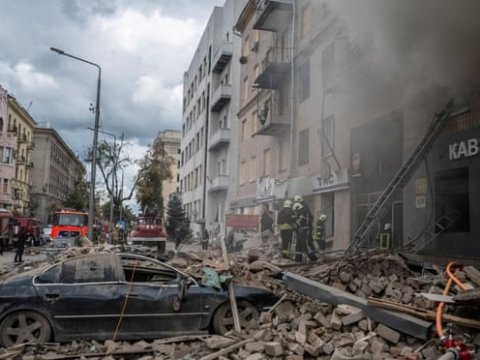 Xarkov qaranlığa qərq oldu