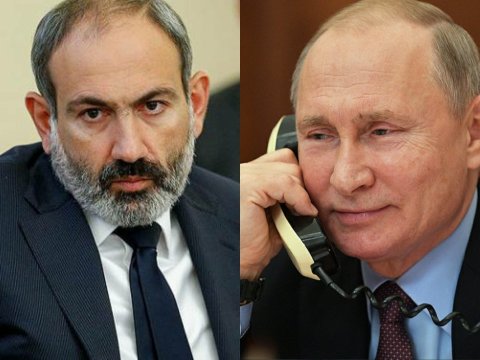 Paşinyan təcili Putinə ZƏNG ETDİ