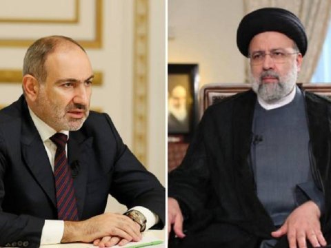 Paşinyan indi də İbrahim Rəisiyə zəng etdi