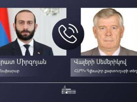 Mirzoyan KTMT katibinin müavini ilə danışdı