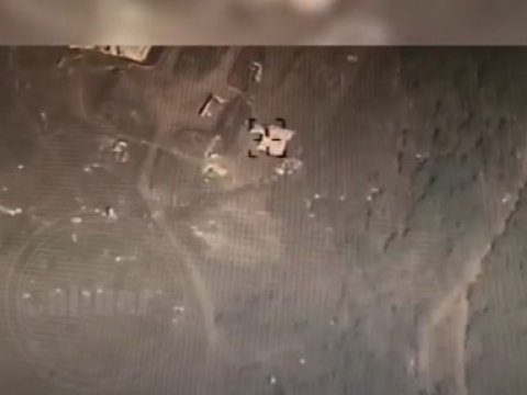 Düşmənin radiolokasiya stansiyası vuruldu - VİDEO
