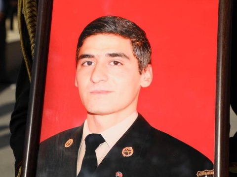 Uşaq evində böyümüş şəhid dəfn olundu - FOTOLAR