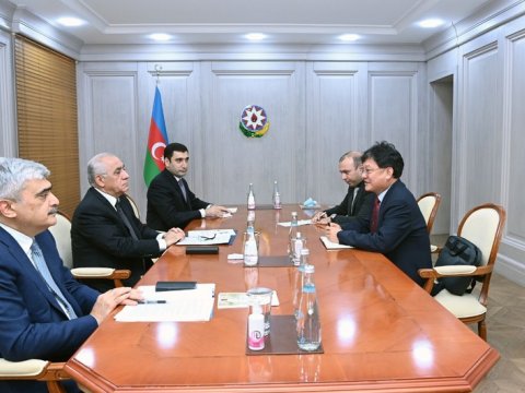 Əli Əsədov Asiya İnkişaf Bankının vitse-prezidenti ilə görüşdü 