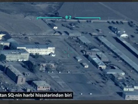 Ermənistanın darmadağın edilmiş hərbi hissəsindən VİDEO