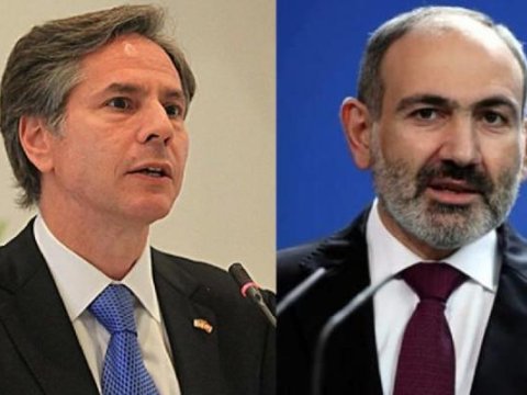 Blinken Paşinyanla danışdı: dövlət katibi mövzu ilə şəxsən məşğul olacaq