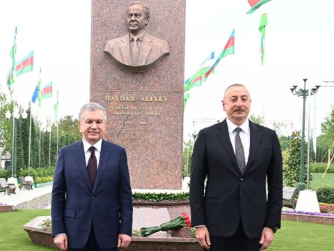 Prezident Özbəkistana səfərindən danışdı