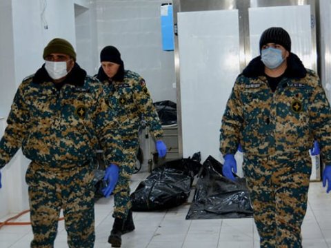 32 hərbçinin meyiti Ermənistana verildi - RƏSMİ