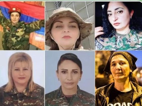 Sərhəd döyüşlərində məhv edilən erməni qadın snayperlər - ADLAR