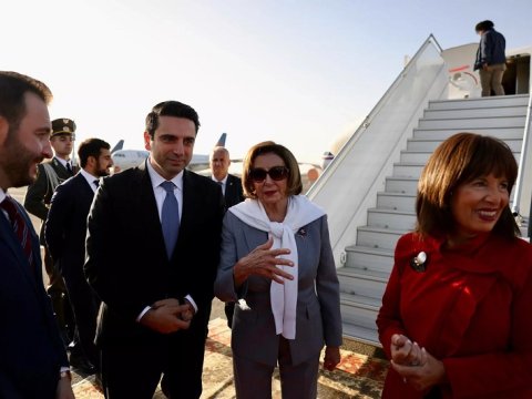 Pelosinin Ermənistana səfəri yekunlaşdı