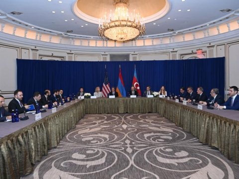 Blinken, Bayramov və Mirzoyan arasında görüş keçirildi - YENİLƏNİB