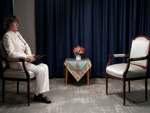 Rəisi hicab taxmayan jurnalistə müsahibə vermədi