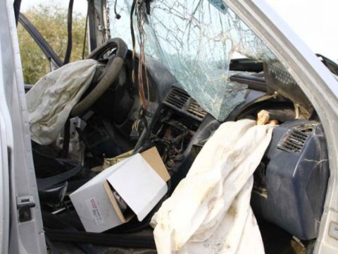 Şabranda qəzaya düşənlər fəhlələr imiş - Hadisə yerindən VİDEO