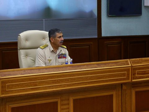 Zakir Həsənov Prezidentin göstərişi ilə müşavirə keçirdi - Komandirlərə tapşırıqlar verdi