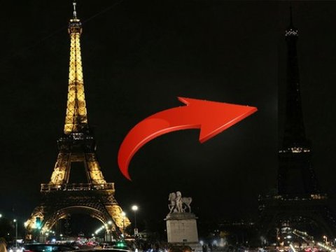 Avropa qənaətdə - Eyfelin işıqları tez söndürülür