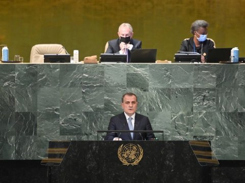 XİN rəhbəri BMT-də Zəngəzur dəhlizindən DANIŞDI