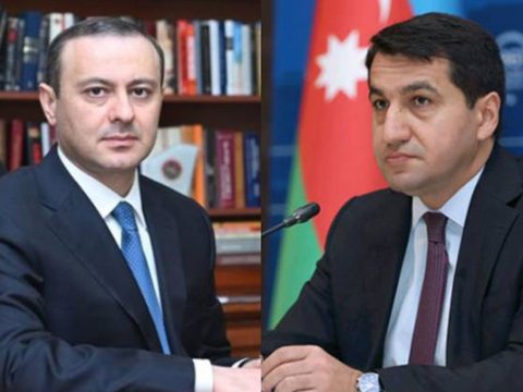 Prezidentin köməkçisi Qriqoryanla nələri müzakirə etdiyini AÇIQLADI