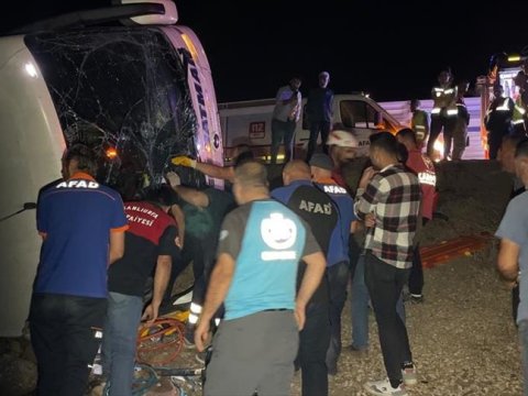 Türkiyədə ağır qəza - 25 nəfər yaralandı