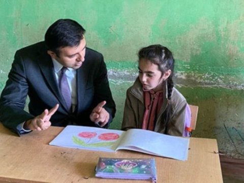 İcra başçısı məktəbi yoxladı, bu mənzərə ortaya çıxdı - FOTO