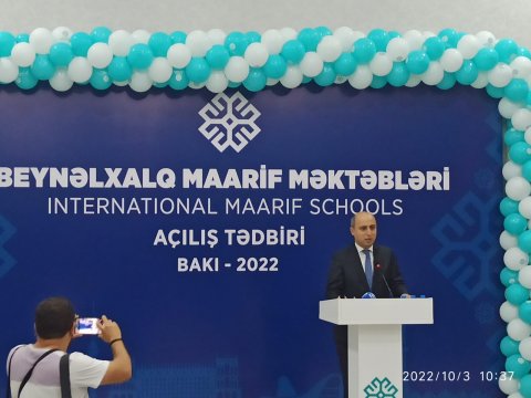 Azərbaycanda Beynəlxalq Maarif Məktəbləri açıldı