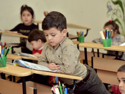 Bakıda məktəbəhazırlıq qruplarında oxuyan şagirdlərin SAYI