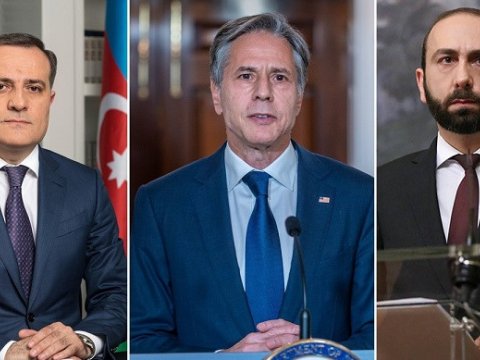 Blinken, Bayramov və Mirzoyan sülh müqaviləsindən danışdılar