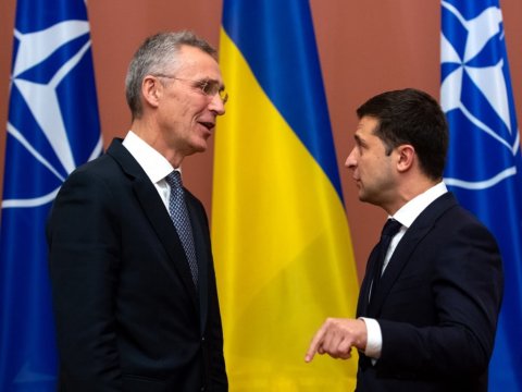 Zelenski və Stoltenberq danışıqlar apardı 