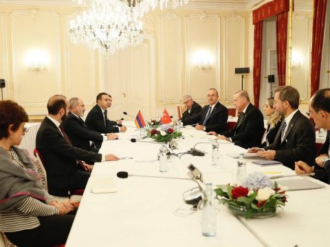 Ərdoğan Paşinyanla ilk görüşü haqda nə DANIŞDI...