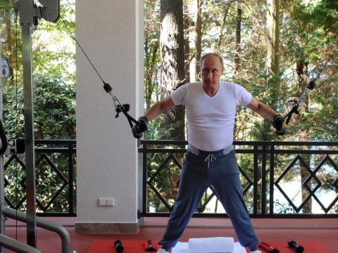 Putin 70 yaşına çatdı - FOTOLAR