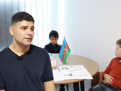 Helsinkidə Azərbaycan məktəbi fəaliyyətə başladı - FOTOLAR