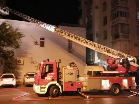 Yanğında xəsarət alan 21 yaşlı oğlanın vəziyyəti ağırdır