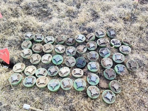 Kəlbəcər və Daşkəsəndə mina faciəsinin qarşısı alındı - FOTO