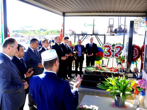 Naftalanda şəhid Bəhruz Quliyevin xatirəsi anılıb