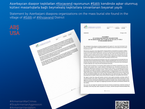 Erməni cinayətkarların cəzalandırılması tələb edildi