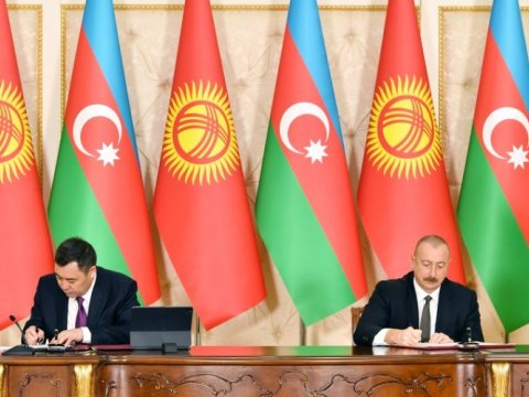 Azərbaycan-Qırğızıstan sənədləri İMZALANDI