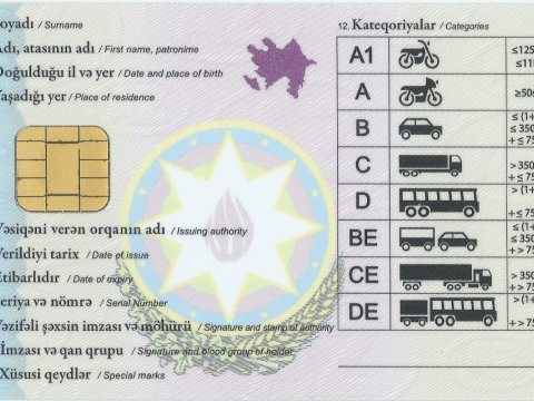 Sürücülük vəsiqəsindəki məlumatlar elektron sistemə ötürüləcək