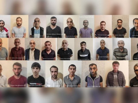 Polis Bərdədə əməliyyat keçirdi - 27 nəfər saxlanıldı