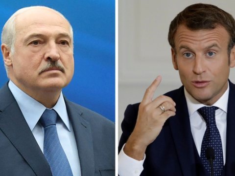 Makron Lukaşenkonu HƏDƏLƏDİ