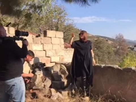 Tanınmış müğənni Laçında klip çəkdirdi - VİDEO