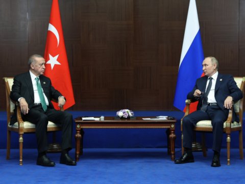 Ərdoğan-Putin görüşünə jurnalistlər buraxılmadı
