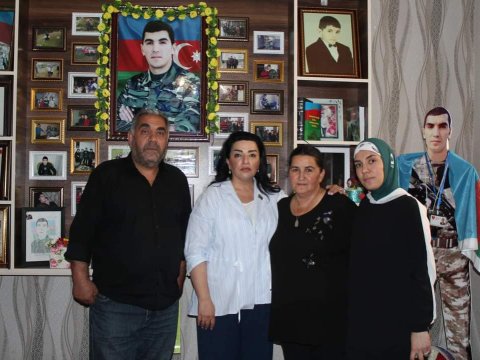 Deputat şəhid ailəsinin evini təmir etdirib