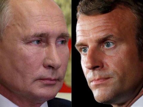 Putin Makronun ittihamını rədd etdi: Onun bəyanatı yanlışdır!