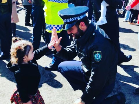 Avstraliyanın ilk azərbaycanlı polisi - FOTOLAR
