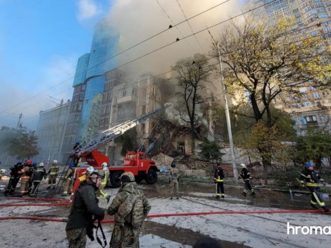 Kiyevə dron hücumunda ölən və yaralılar var