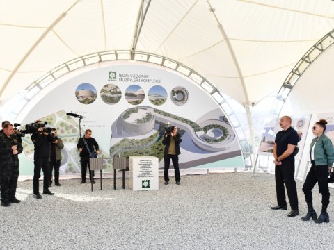 Qubadlı şəhərinin Baş planı Prezidentə təqdim olundu