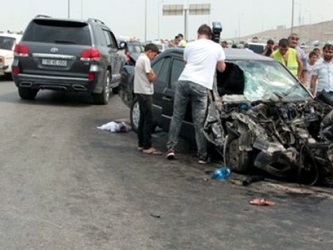 Yol qəzaları bitmir - Daha 2 ölü, 8 yaralı